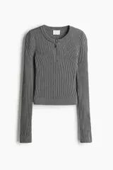 Grey Melange Medium Dusty