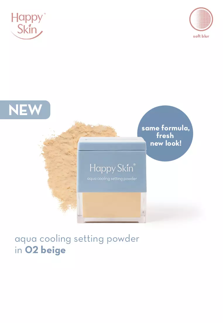 Discount on Happy Skin  shoes - SKU: Dew Aqua Cooling Setting Powder In Beige