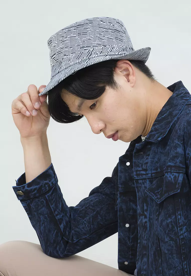 Topi fedora cowboy hat fedora linen abu houseofcuff