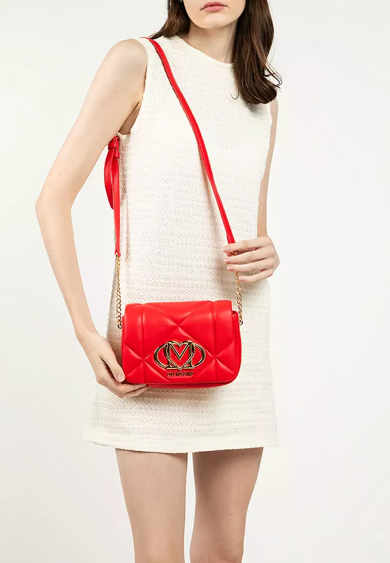 Embossed Quilted Crossbody Bag (nt)