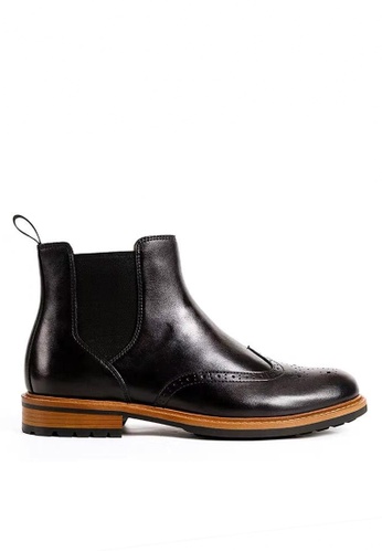 Twenty Eight Shoes black Bittters Vintage Leather Chelsea Boot G03-9 2F0B0SH1946B2EGS_1
