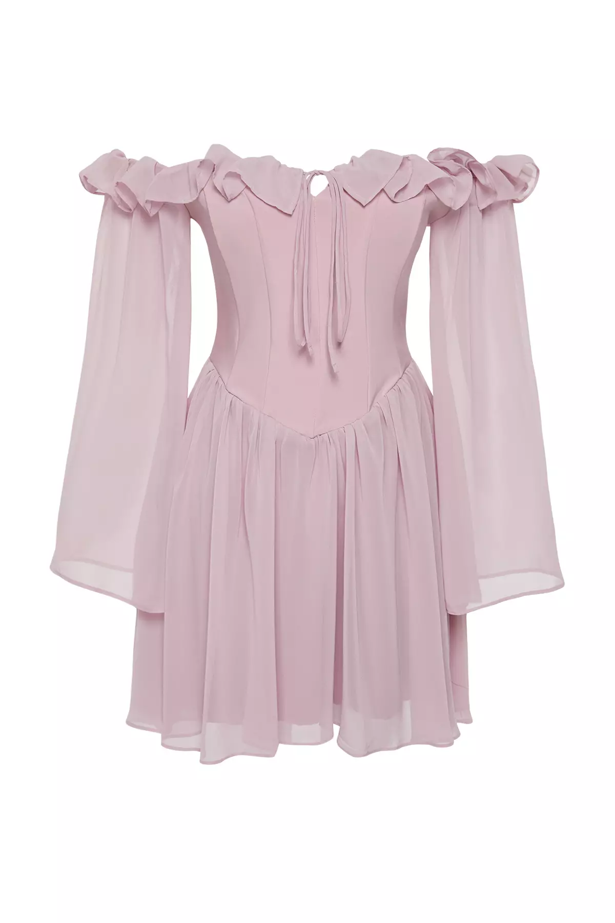 Ruffled Mini Dress