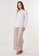 East India Company white Zoey-Long Sleeve Linen Shirt 4734BAA599C6FEGS_3