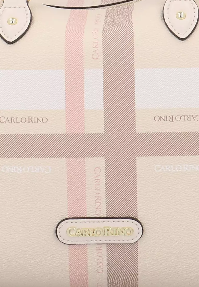 Matrix Series Boston Bag - Beige