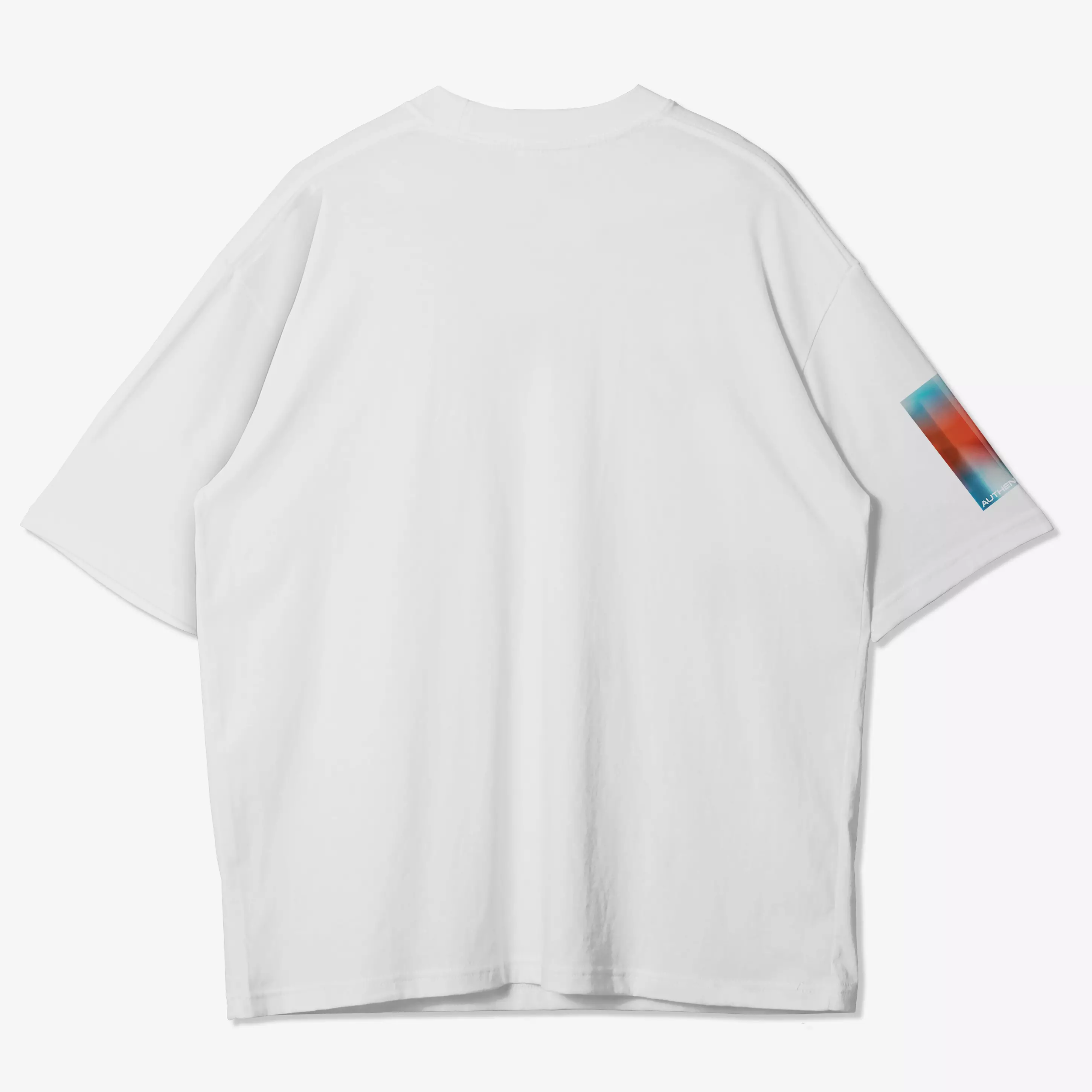 OOTDSUPPLY Oversized Tshirt Aurora White & Black l Kaos Oversize Pria dan Wanita OVZ141