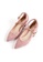 Twenty Eight Shoes pink Cross Strap Pointy Pumps 999-9 902D2SH8C0473BGS_3