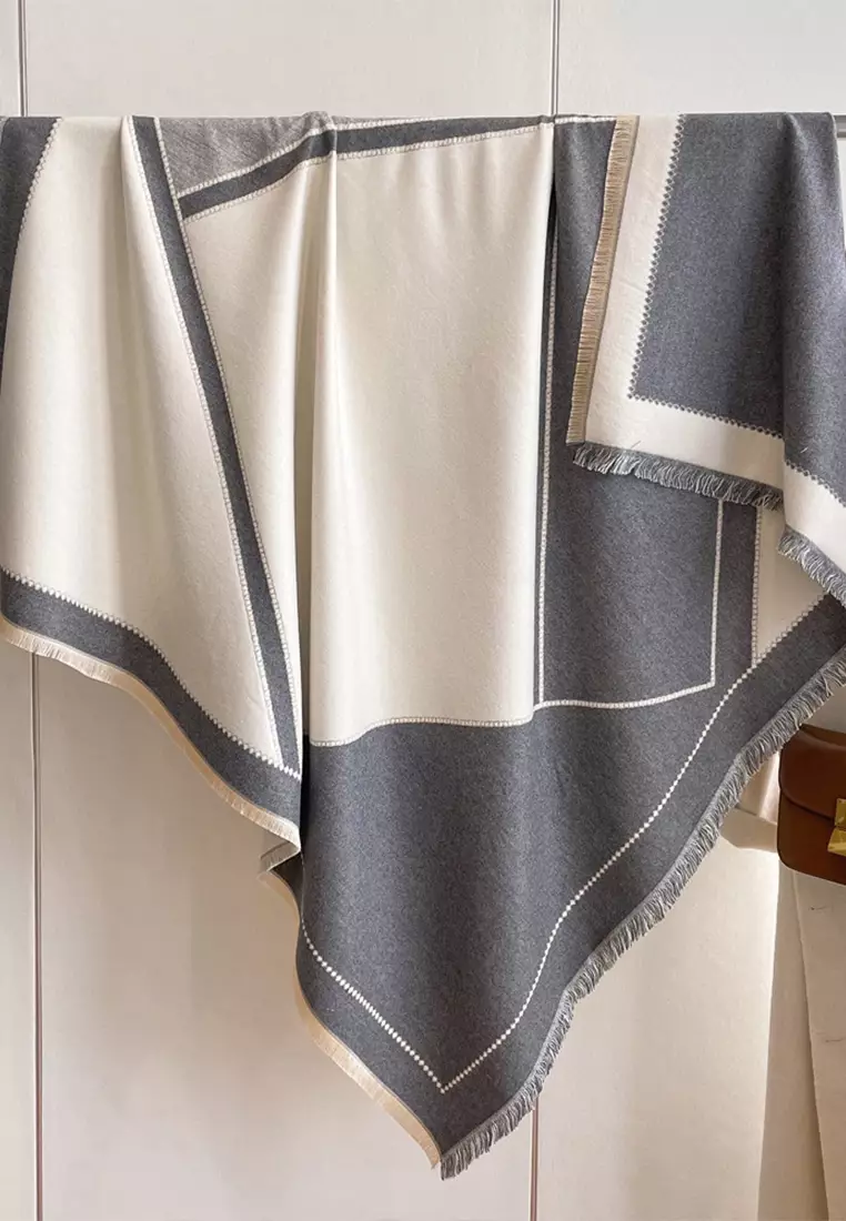 Faux Velvet Scarf AS-F3702