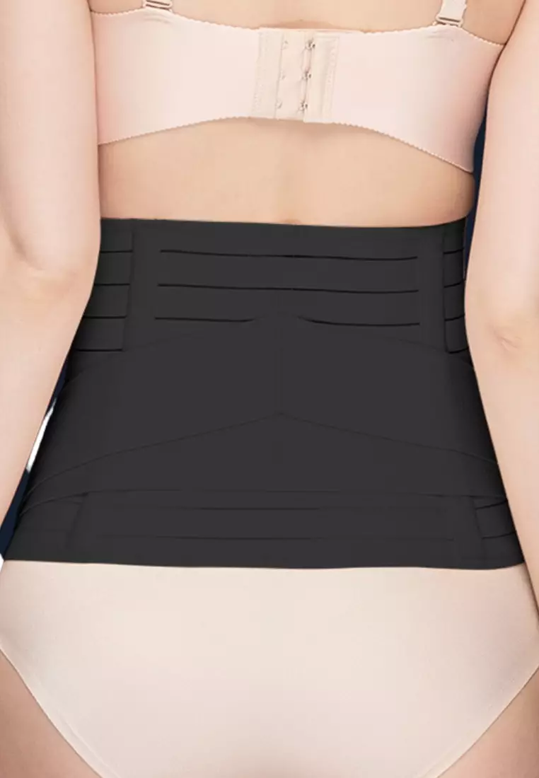 Maya Bengkung Modern in Black Postpartum Girdle Belt