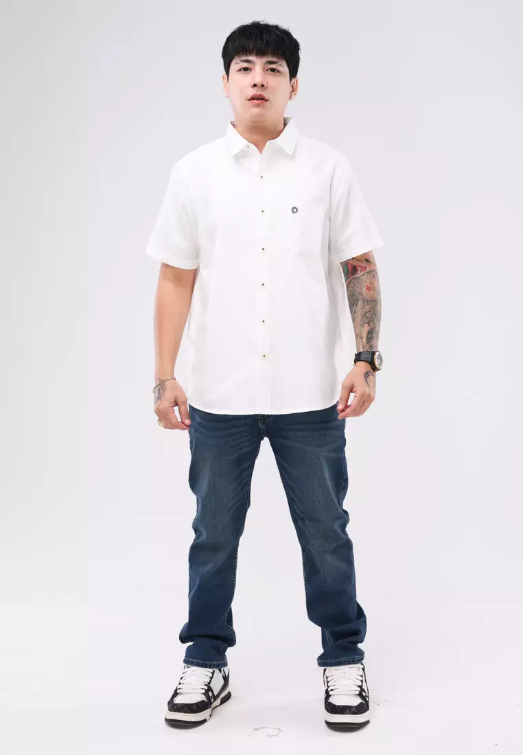 Woven Polo Short Sleeve