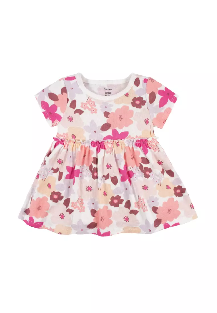 Buy Gerber Childrenswear Gerber 3 Pack Baby Girl Flora Dress Set Online ...