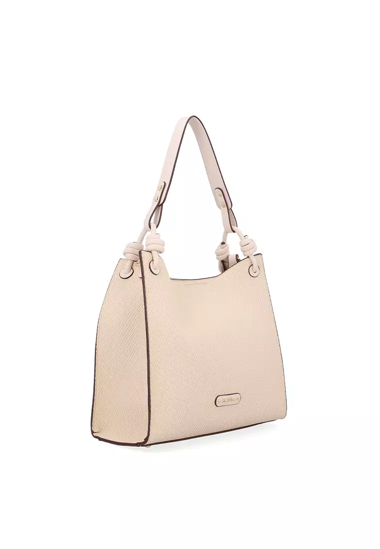 Play Knot Structured Tote - Beige