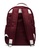NUVEAU red Contrast Zip Nylon Backpack 762D4AC84F1AFCGS_3