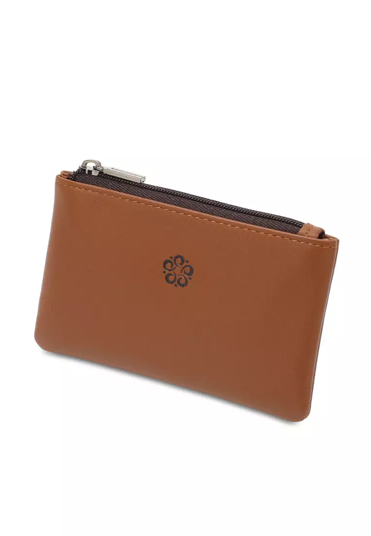 Men's Genuine Leather RFID Blocking Coin Pouch (Kantong Koin Pria Kulit Genuine RFID Blocking)
