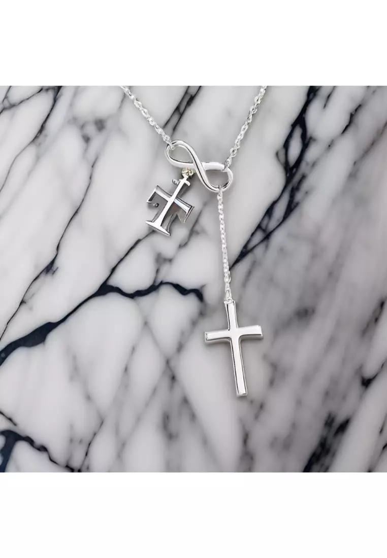 Buy Mooclife Fashion Cross Necklace Online ZALORA Malaysia