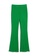 Monki green Textured Flared Trousers 43C37AADCA9B6AGS_4