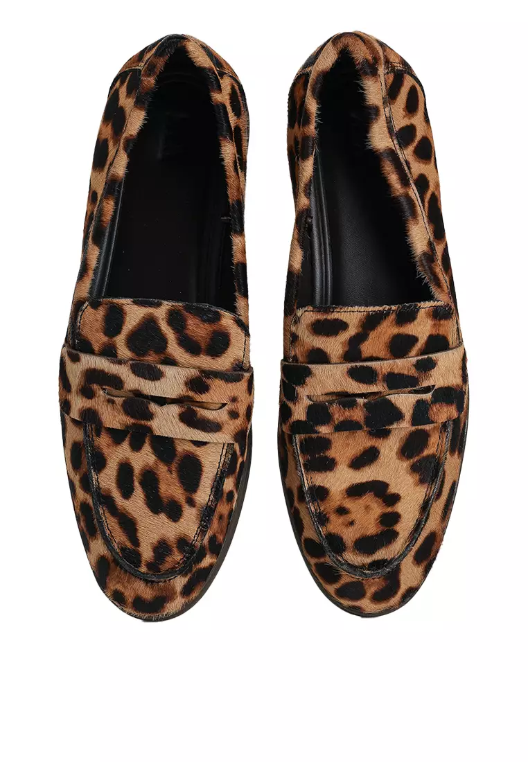 Leopard Loafers