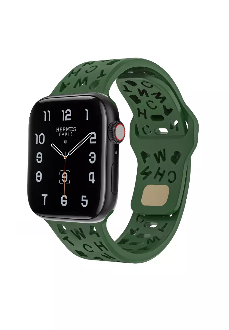 Dark green deals apple watch band