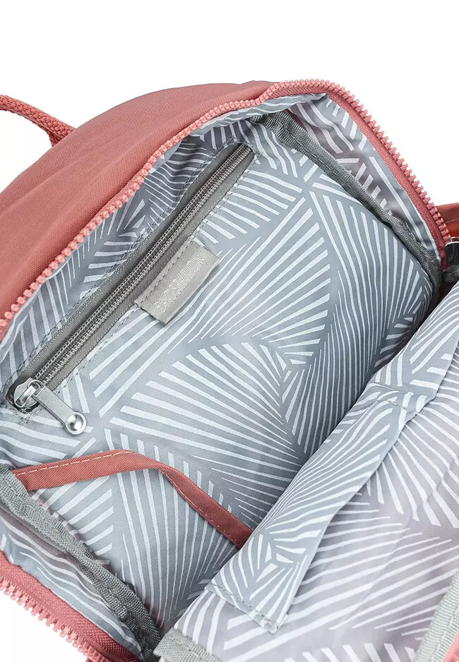 Crinkled Nylon Small Backpack