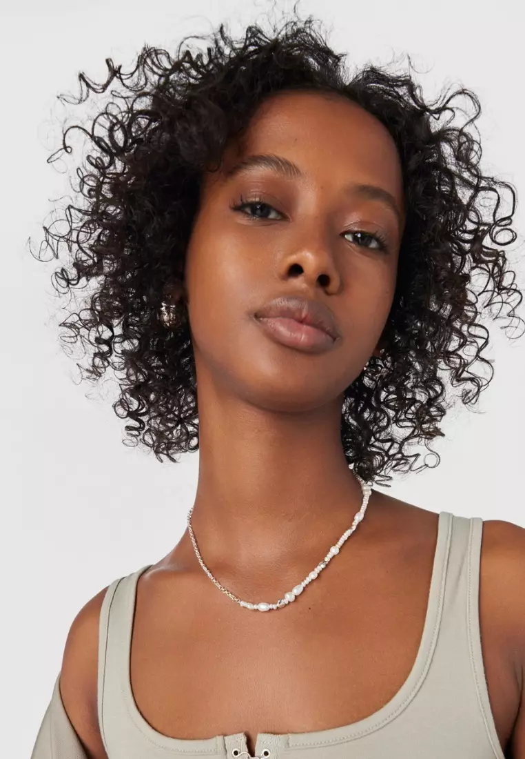 Tous TOUS Mini Icons Silver Necklace and Cultured Pearls with Three Charms  2024 | Buy Tous Online | ZALORA Hong Kong