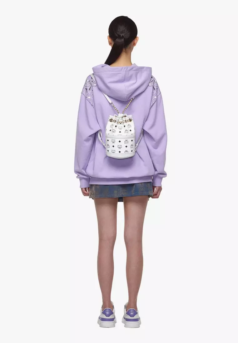 Aren Chain Backpack in Visetos