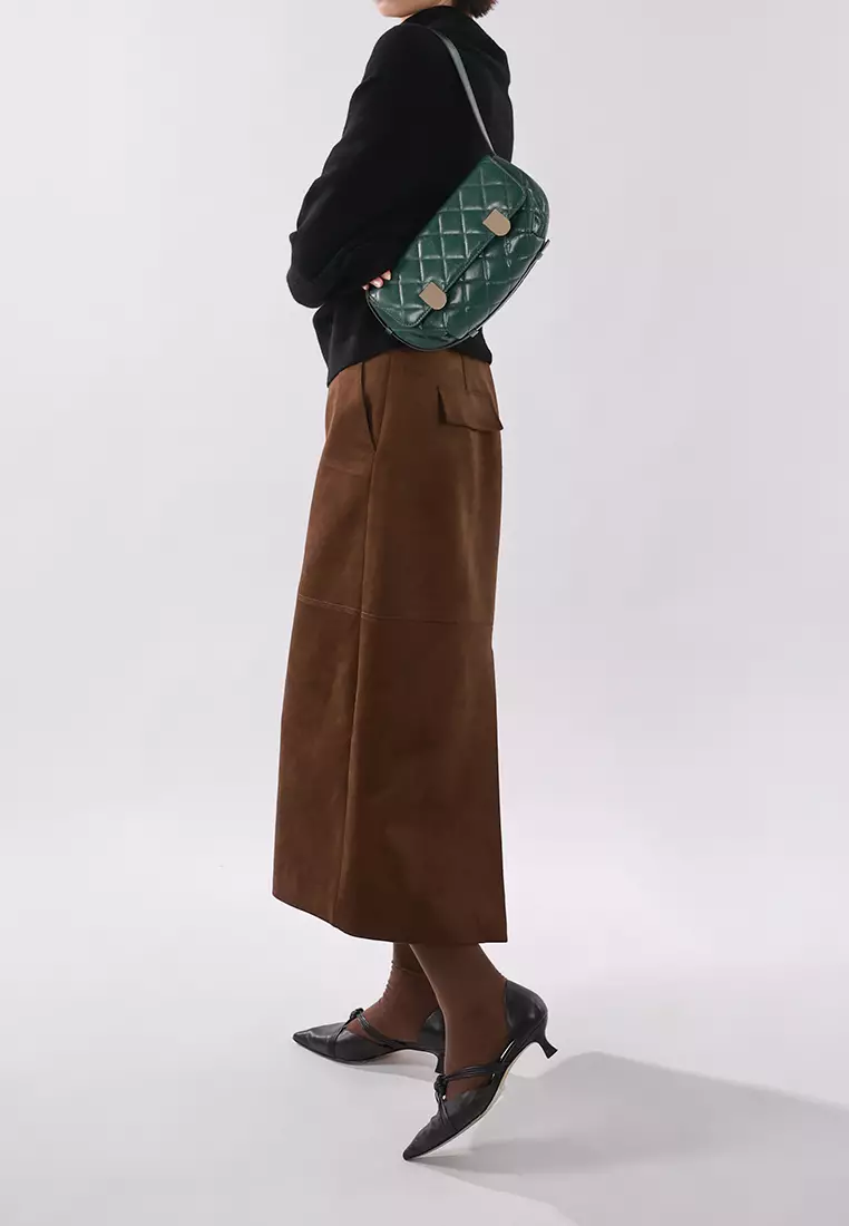 Koko Baguette Bag - Jade