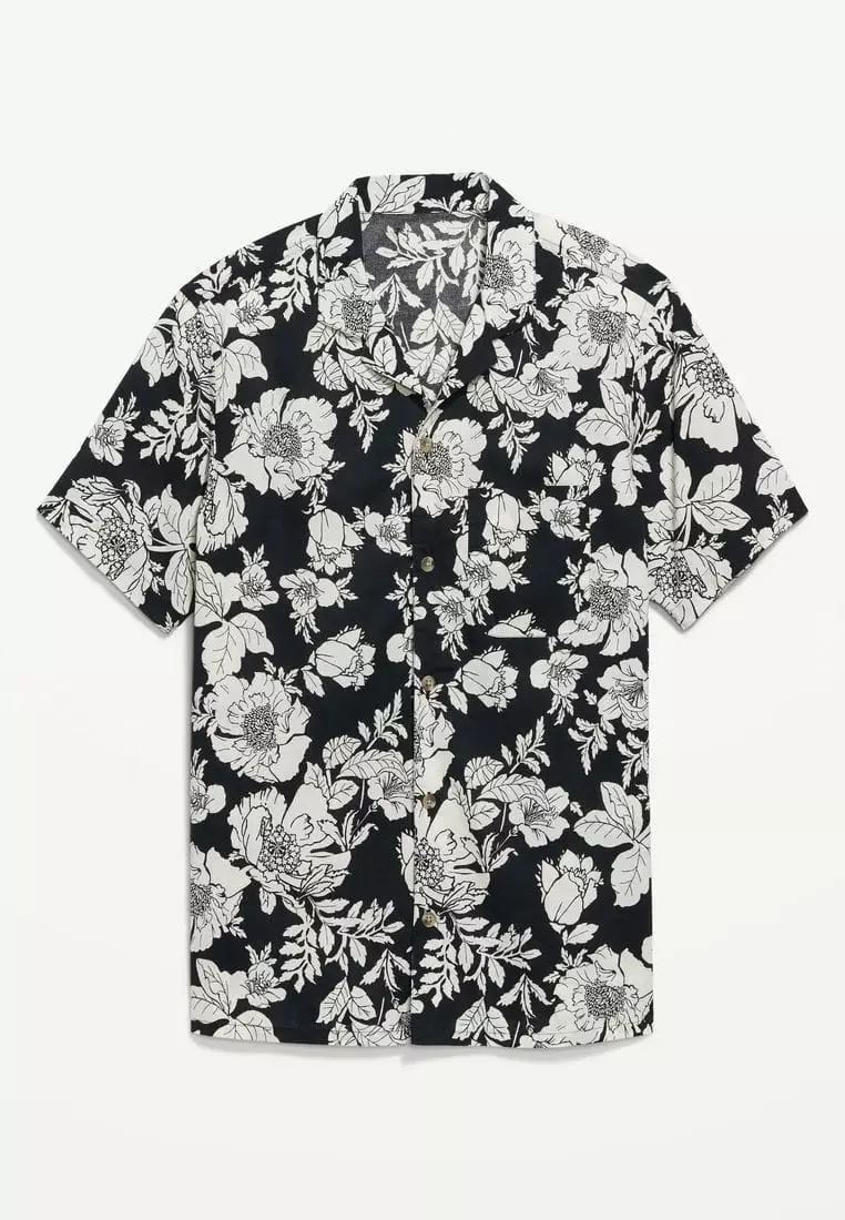 Short-Sleeve Camp Shirt