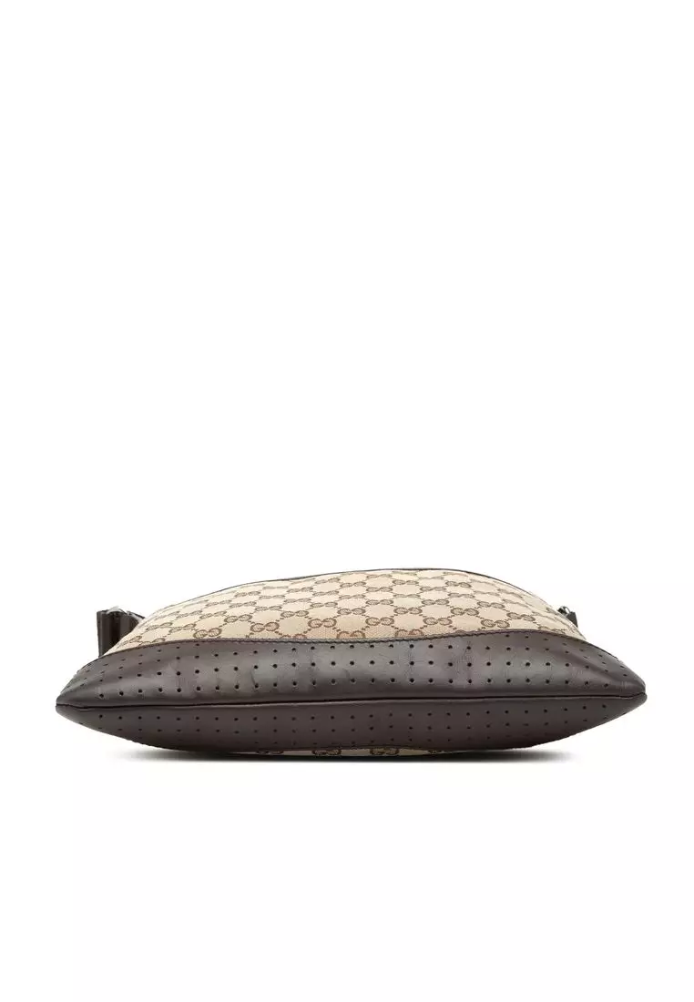 Pre-Loved Gucci Gg Canvas Crossbody