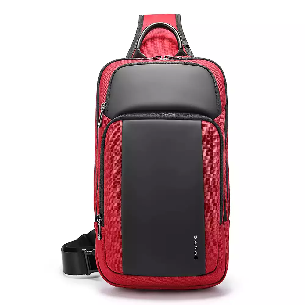 Bange BG7795 Tas Selempang Sling Bag Pria - RED