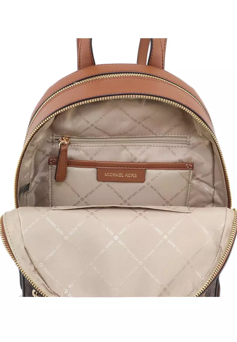 Jaycee Medium Logo Backpack - Brown