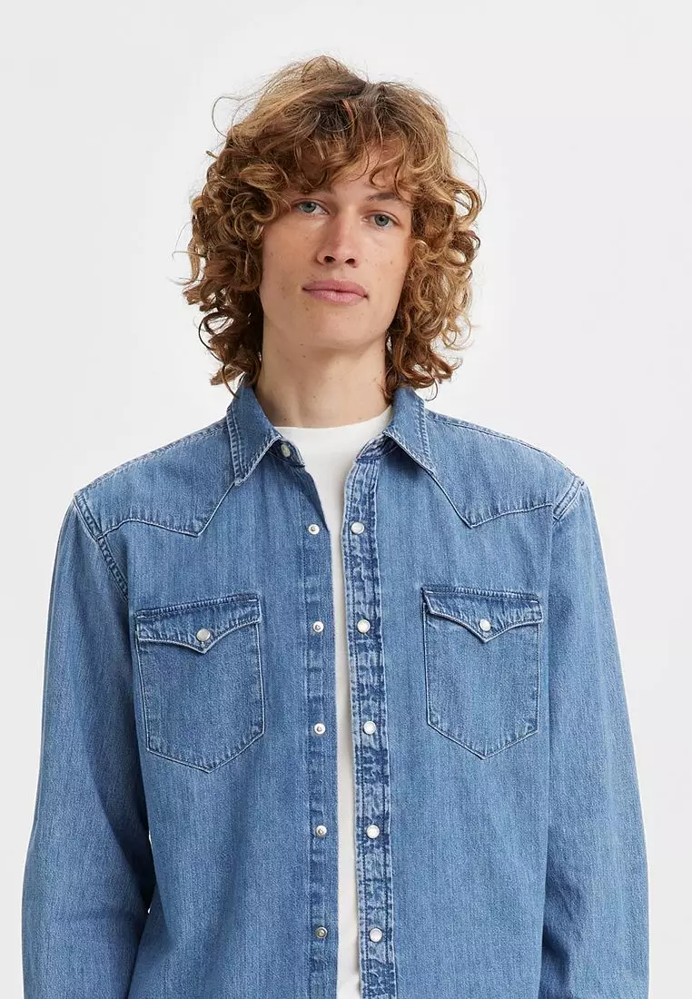 Men's Classic Standard Fit Western Shirt 85745-0074