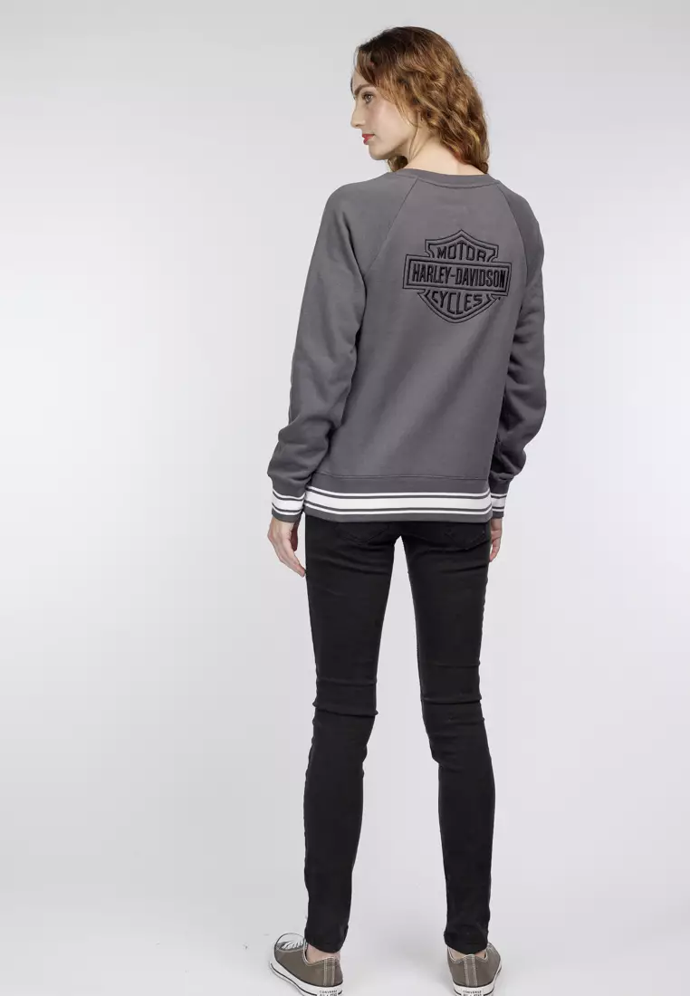 Harley-Davidson Race Her Crewneck Pullover