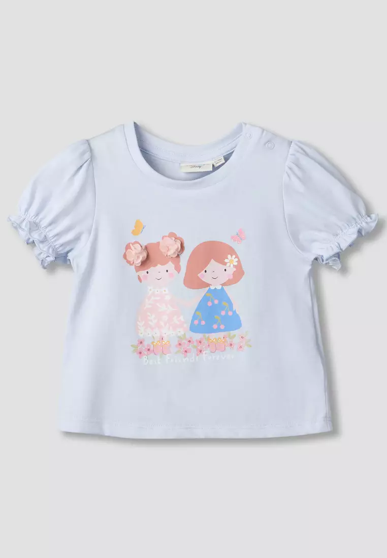 Babyshop Pack Of 3 Juniors Crew Neck Short Sleeves T-Shirt With Assorted Design