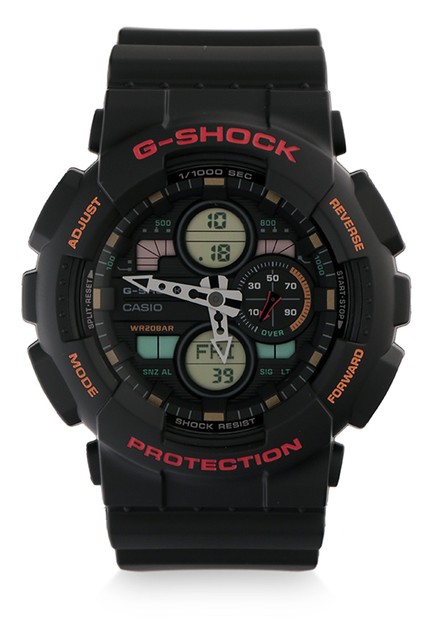 Jual G Shock Men Analog Watches Ga 140 1a4dr Original Zalora Indonesia