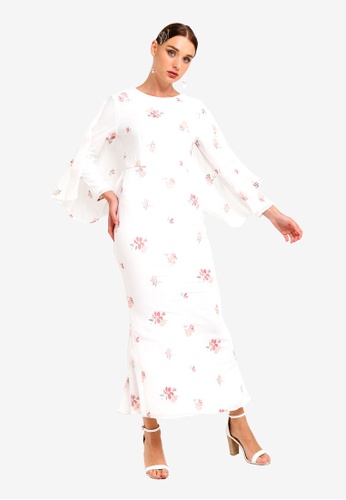Buy Zalia Back Drape Dress Online On Zalora Singapore