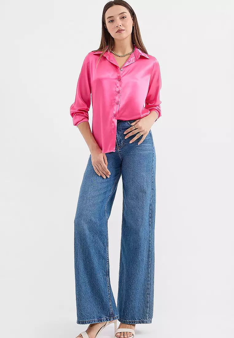 Long Sleeves Collared Shirt