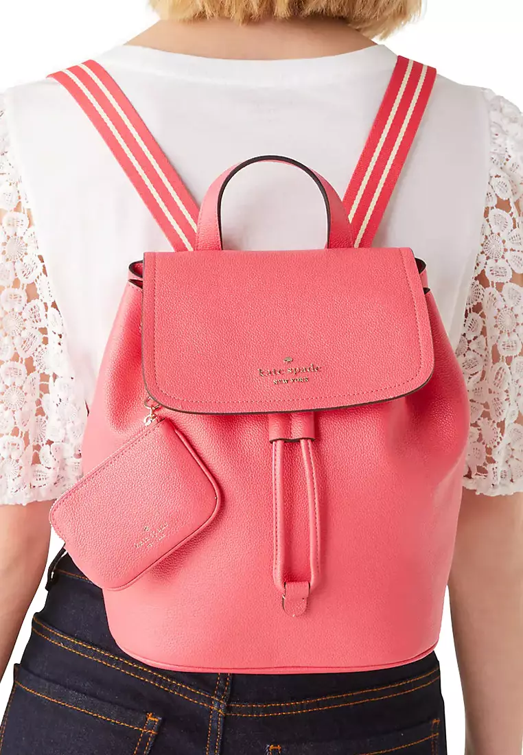 Buy Kate Spade Kate Spade Rosie Medium Flap Backpack Bag in Pink Peppercorn kb714 Online