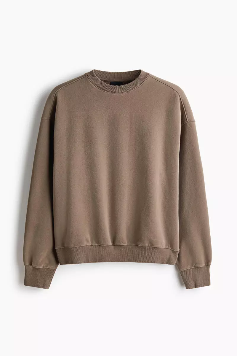 Oversized Fit Cotton sweatshirt