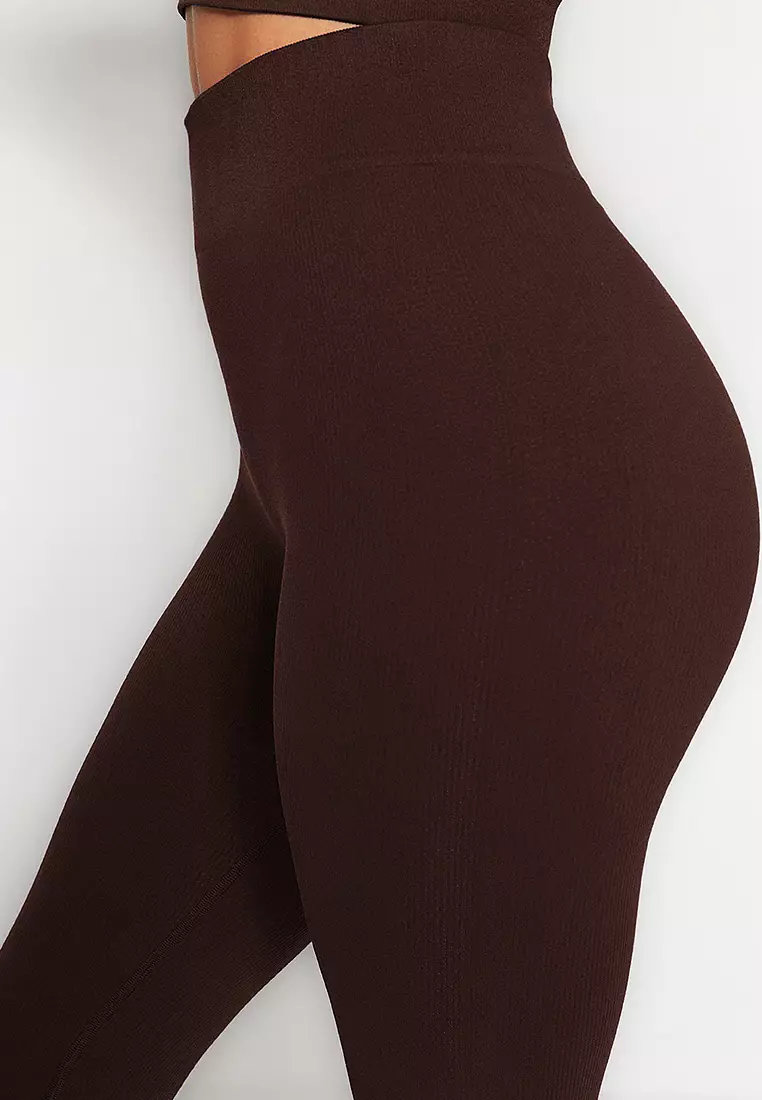 無縫長褲運動緊身褲