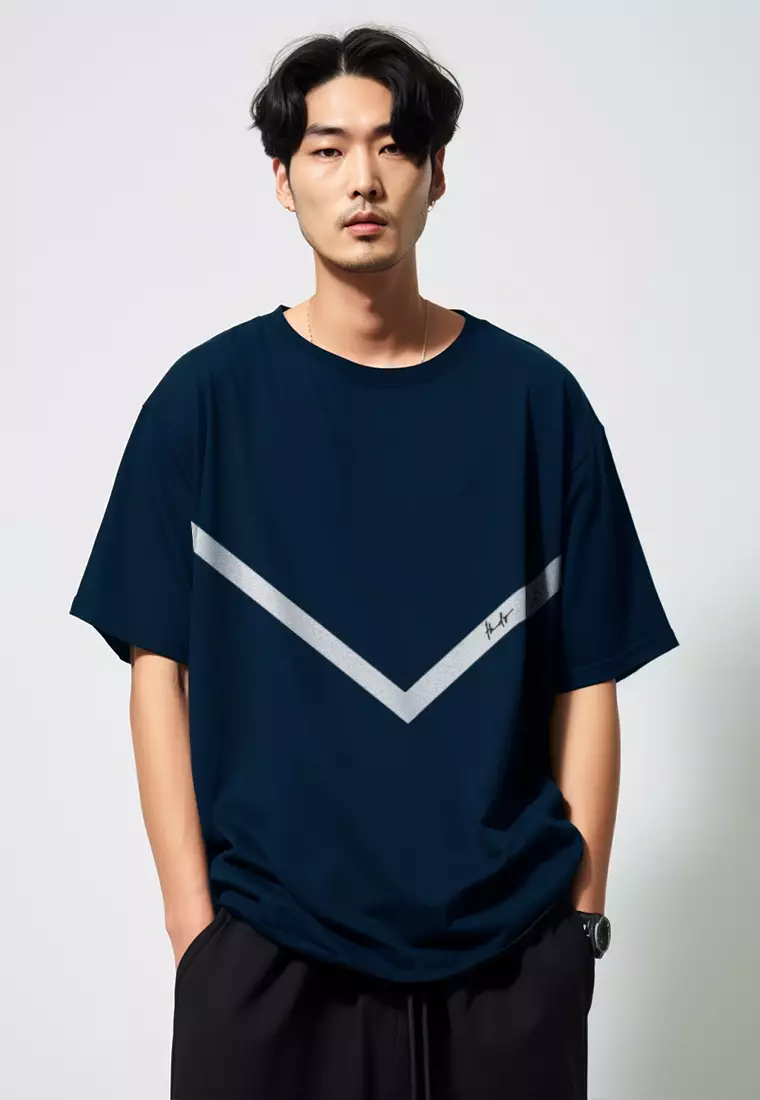MTV93 Kaos Oversize Kece Scubalux "V TDCO" navy