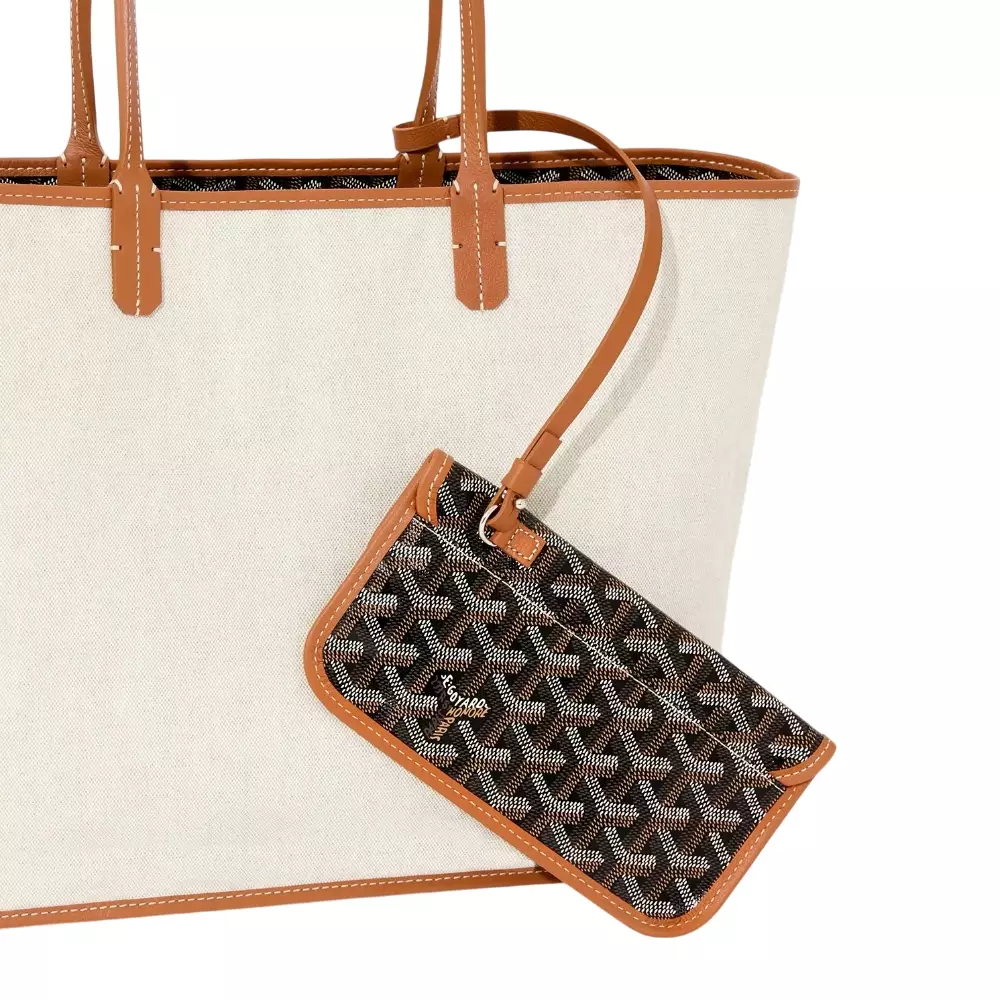Saint Louis PM with Croc Tote Bag Black Tan