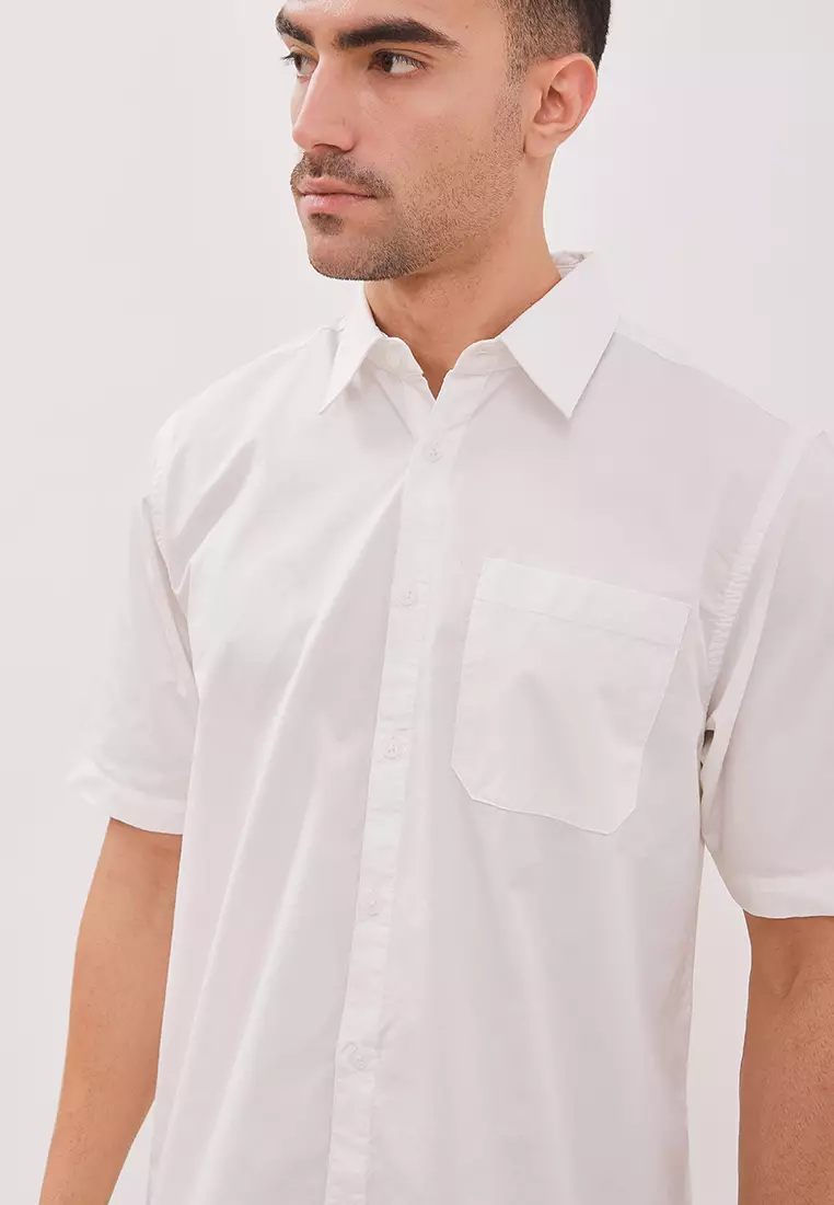 DUST Kemeja Niro Putih (DM.1445)