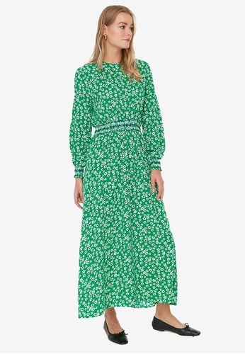 Buy Trendyol MODEST Floral Maxi Dress 2023 Online | ZALORA Singapore
