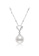 A.Excellence silver Premium Japan Akoya Pearl 8-9mm Folding Fan Necklace 9EF08AC3AEFE16GS_1