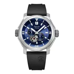 Silver Black Blue