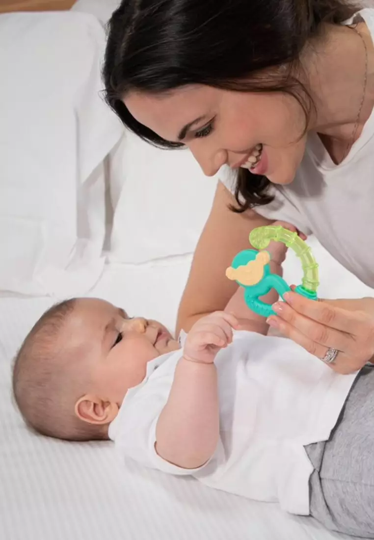 Newborn Refreshing Cooling Baby Teether for 4mos+ - Monkey