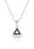 A-Excellence black Premium Elegant Black Silver Necklace 66E0EAC7B4C603GS_1