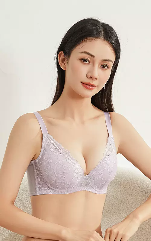 Bra Body Contour Blisfull Wired Push Up - Cup C 010-29984C - Light Purple