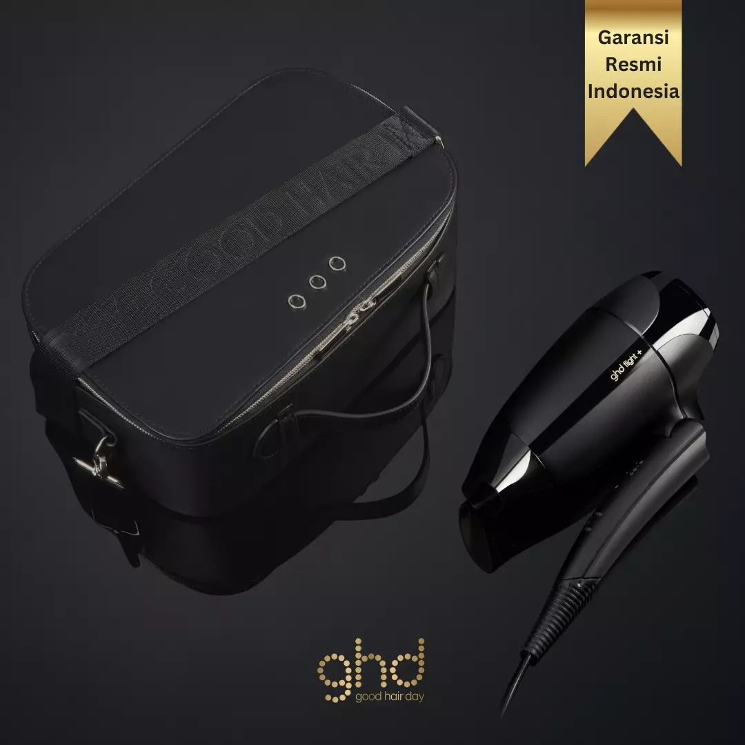 ghd Travel Flight+ Hairdryer - Pengering Rambut Mini Portable Free Travel Bag