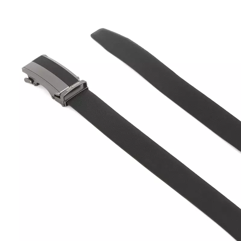 Ikat Pinggang Pria Kulit Gino Mariani Bertram Black