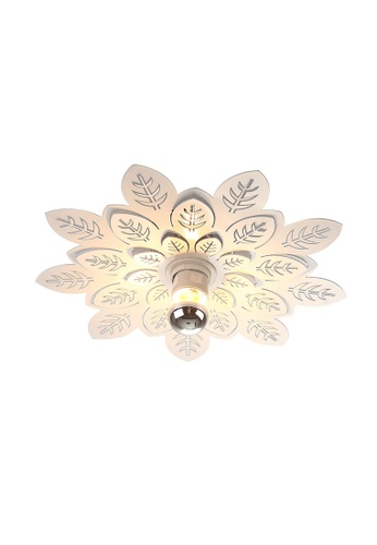 Esaer white Leaf Design Ceiling Light 3A917ES2FFEE1AGS_1